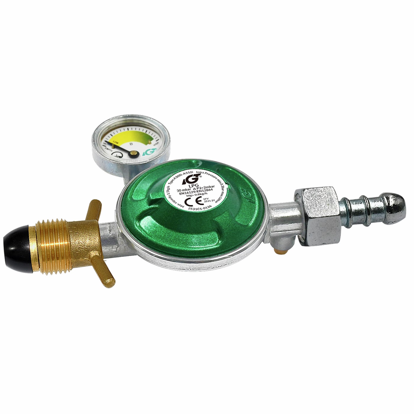 Hällmark Regulator med Manometer